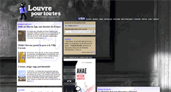 Desktop Screenshot of louvrepourtous.fr